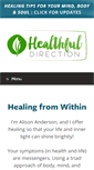 Mobile Screenshot of healthfuldirection.com